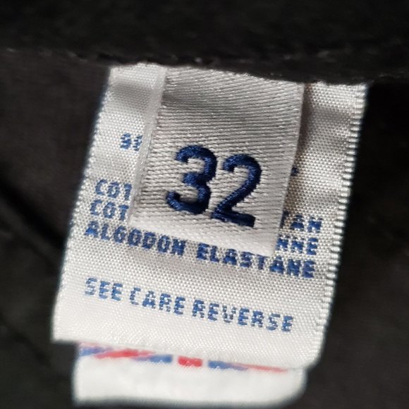 Y2k Hudson Black Curvy Flare Flap Pocket Low Rise Jeans 32 Bootcut - Picture 9 of 10